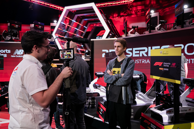 F1 new balance esports clearance series 2019